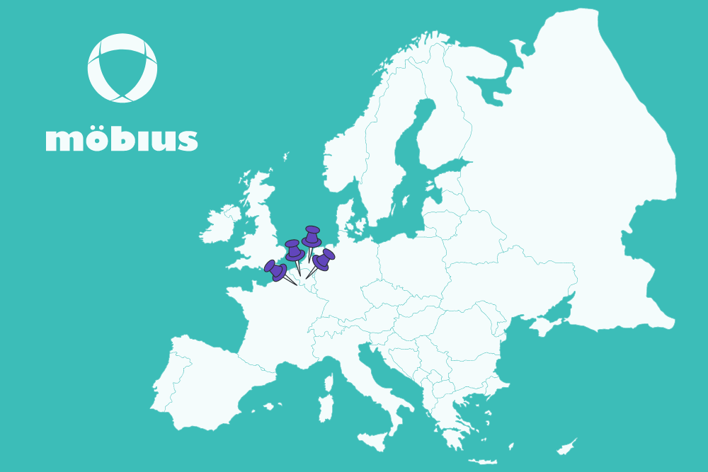 Möbius locaties