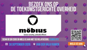 Möbius Bronze partner op congres De Toekomstgerichte Overheid 2026